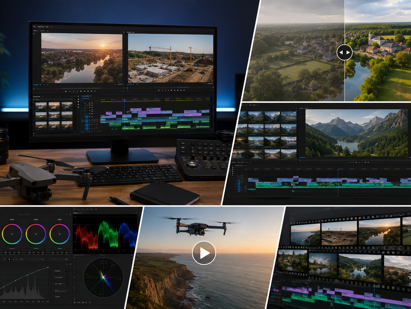 Formation traitement de l'image et montage vidéo FLYING MANTA