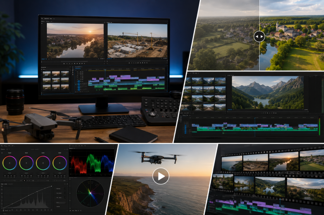 Formation traitement de l'image et montage vidéo FLYING MANTA