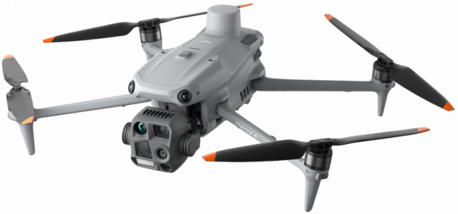 DJI Matrice 4 T - Formation Thermographie FLYING MANTA EAUNES