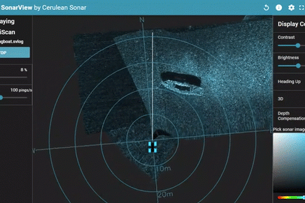 Sonar Omniscan ROV - Formation ROV - FLYING MANTA